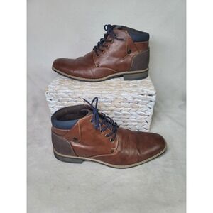 Venice Brown Chukka Boots Ankle Shoes  Mens Heritage Workwear Rugged 43 9.5-10
